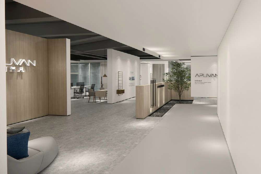 鄭州辦公室裝修設計需要多次推敲原始方案