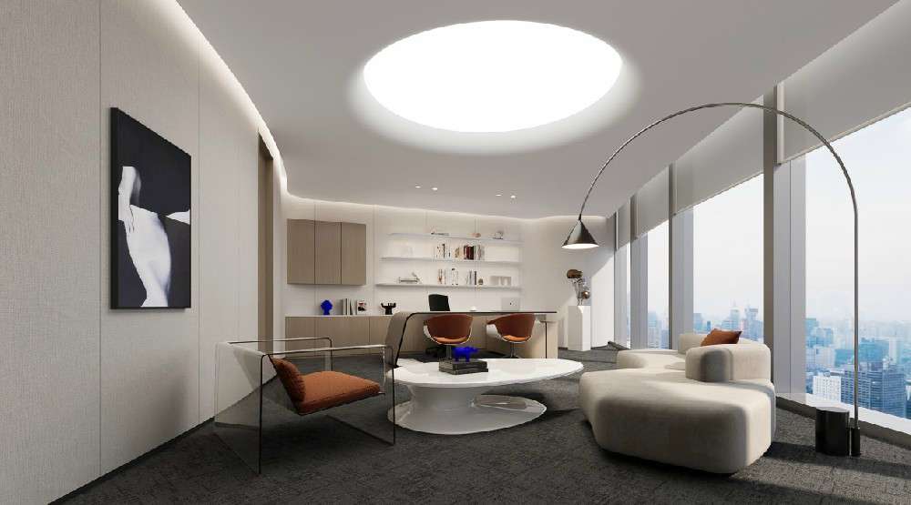 1665040956390209.jpg 鄭州辦公室設(shè)計(jì)中老板辦公家具的擺放位置