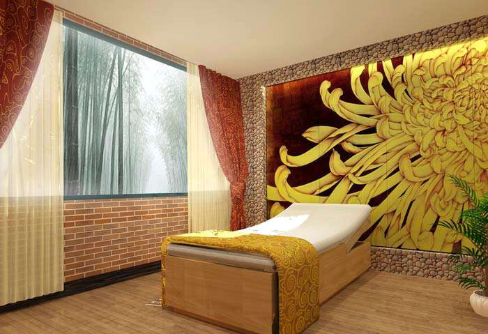 自然氛圍養(yǎng)生會所裝修設(shè)計(jì)效果圖