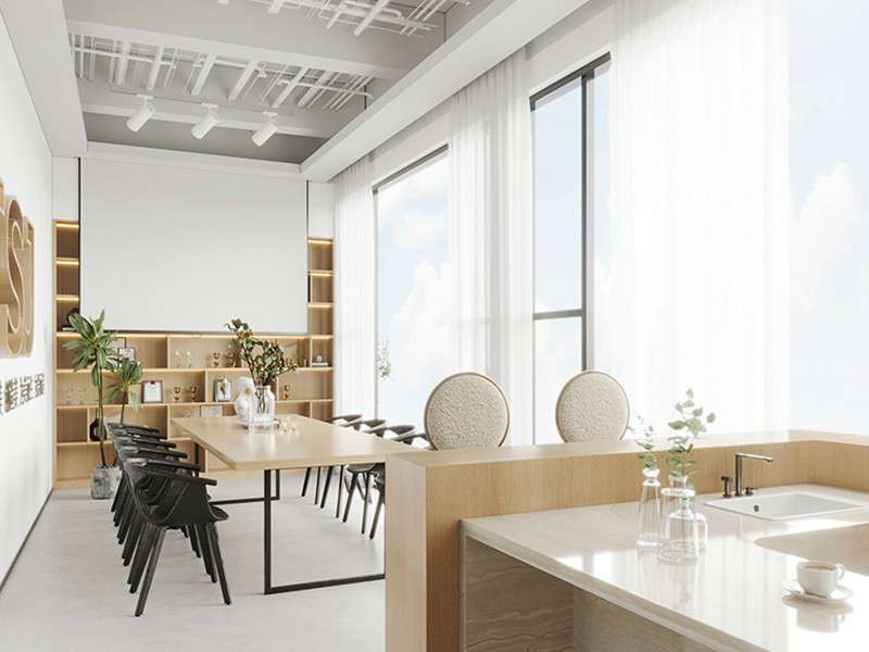 現(xiàn)代風格生活館裝修設計效果圖