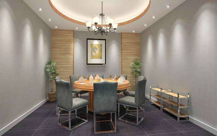 魚火鍋店裝修設(shè)計效果圖