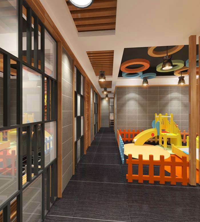 魚火鍋店裝修設(shè)計效果圖