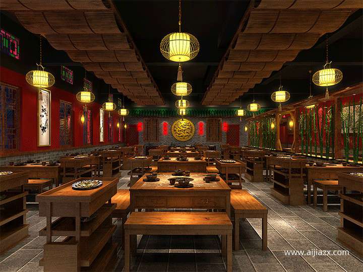 鄭州火鍋店裝修設計說明，火鍋店裝修設計規范