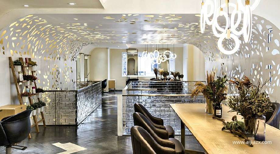 鄭州專業美發店裝修設計，專業發廊設計公司