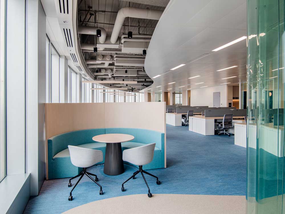 鄭州事務(wù)所辦公空間裝修設(shè)計，麻繩工作室效果圖