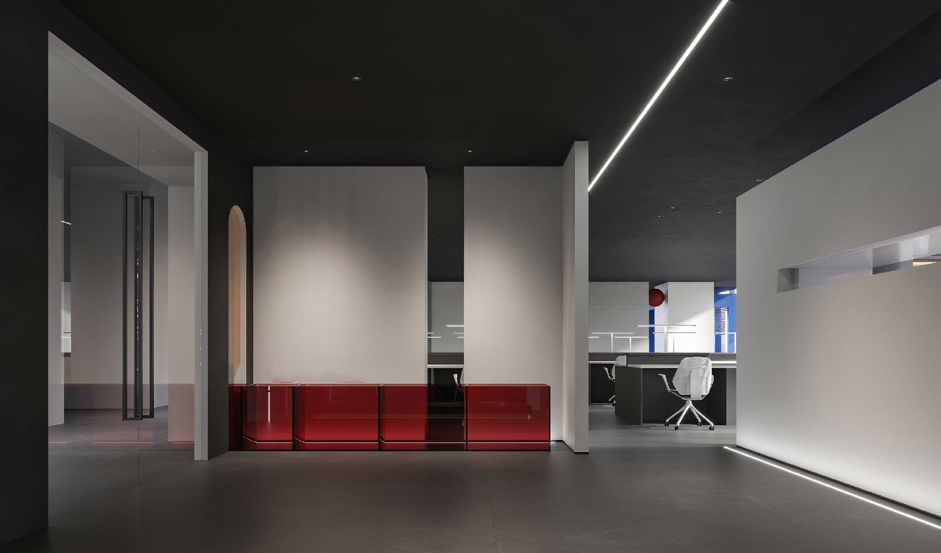 780平米鄭州辦公室設(shè)計裝修效果圖