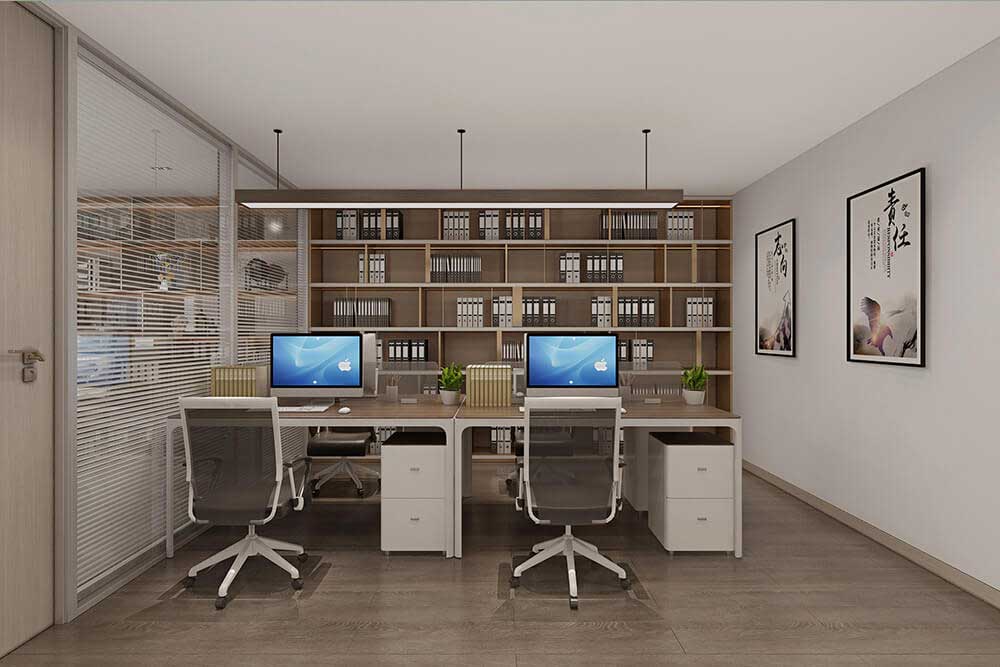 600平米國企辦公室裝修效果圖-600平米國企辦公空間設(shè)計