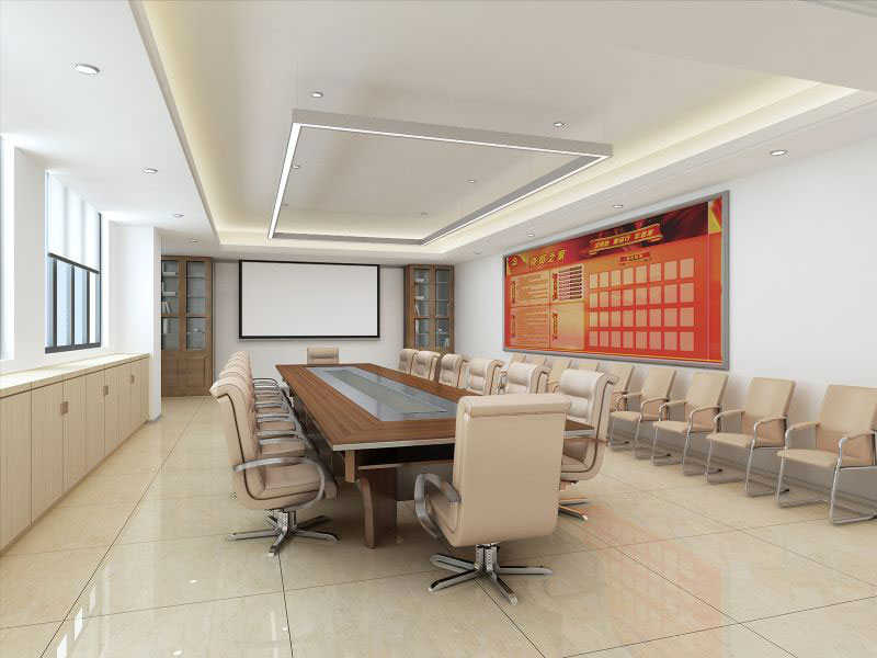 鄭州畫(huà)室辦公空間設(shè)計(jì)-教室裝修設(shè)計(jì)效果圖