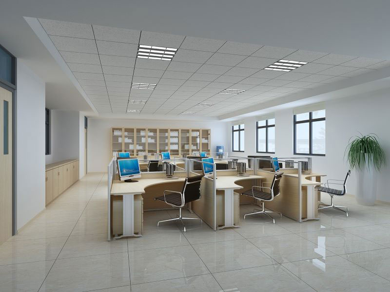 鄭州畫(huà)室辦公空間設(shè)計(jì)-教室裝修設(shè)計(jì)效果圖