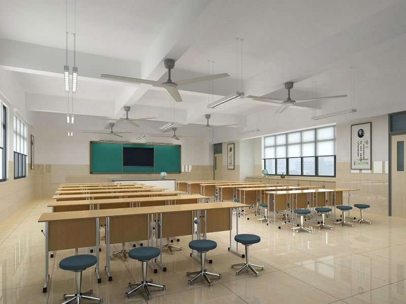 鄭州畫(huà)室辦公空間設(shè)計(jì)-教室裝修設(shè)計(jì)效果圖