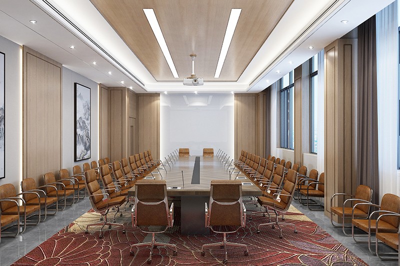 2600平米集團辦公樓裝修設(shè)計效果圖