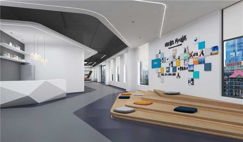 315平米企業(yè)辦公室裝修設(shè)計效果圖