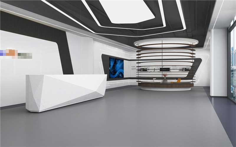 315平米企業(yè)辦公室裝修設(shè)計效果圖