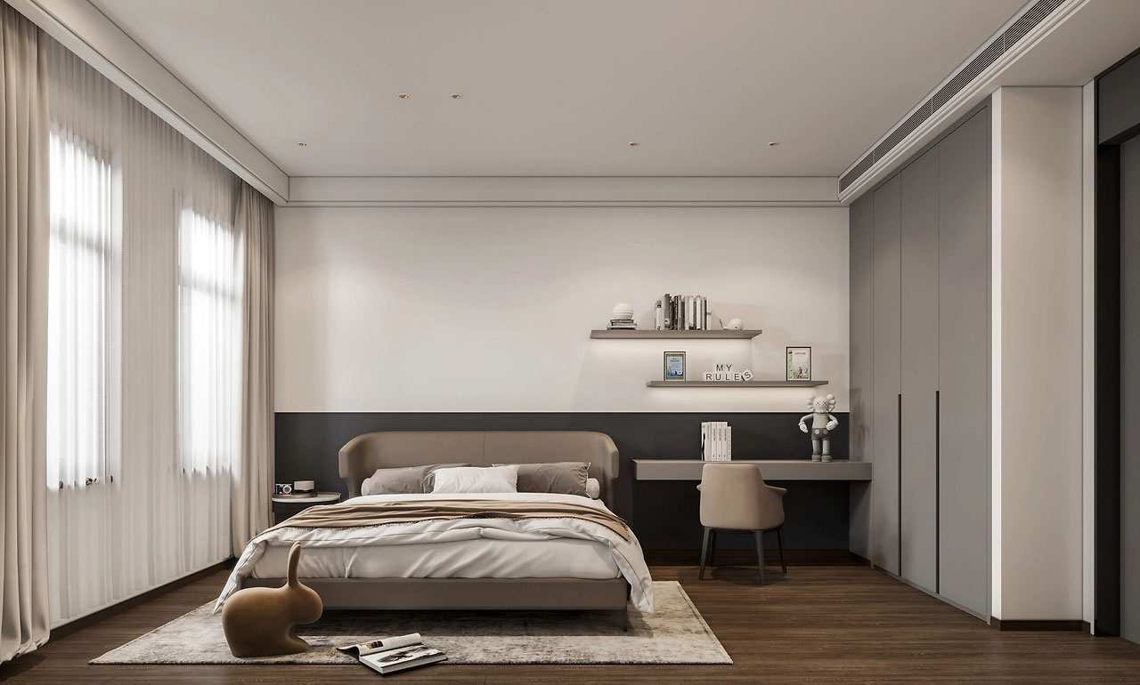 320平米鄭州別墅裝修設計效果圖