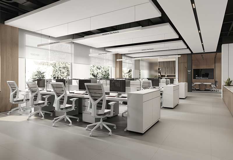 鄭州互聯網公司辦公室裝修:年輕化活力空間設計思路