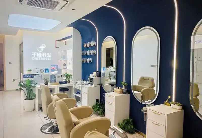 鄭州頭皮護(hù)理店裝修:頭皮護(hù)理空間設(shè)計(jì)