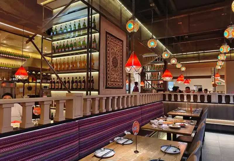 新疆菜館裝修設計:民族特色與風情用餐環境營造