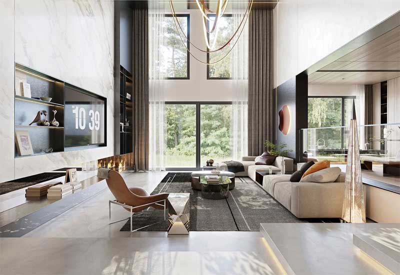 鄭州別墅裝修設(shè)計(jì)費(fèi)用明細(xì):500㎡全案預(yù)算清單