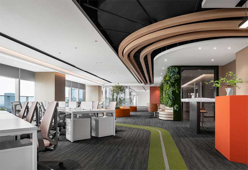 鄭州辦公室裝修施工報價中人工費占比優化