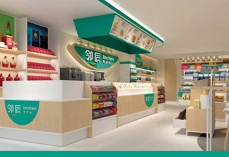 鄭州便利店裝修收銀臺設計要注意哪些功能需求細節 