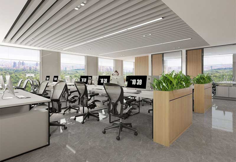 鄭州辦公室裝修報價,設計費用/施工工期/材料選擇指南