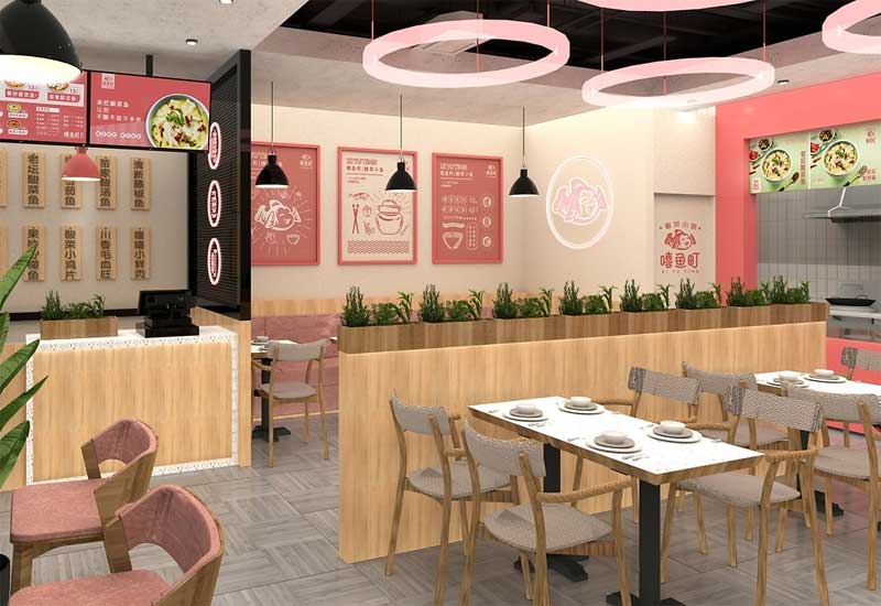 鄭州米線店裝修設計3萬預算？施工報價及材料清單全解析