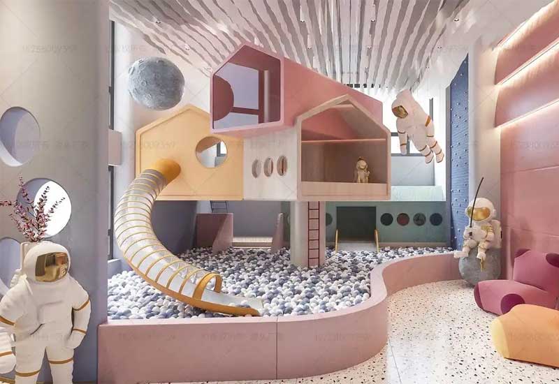 鄭州兒童樂(lè)園裝修設(shè)計(jì):滑梯安全護(hù)欄設(shè)計(jì)與家長(zhǎng)監(jiān)控區(qū)