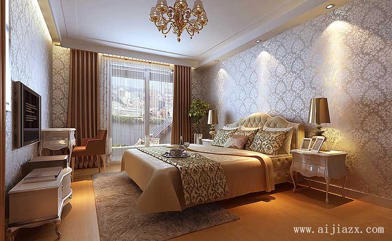 簡(jiǎn)約的新古典風(fēng)格大戶型裝修效果圖