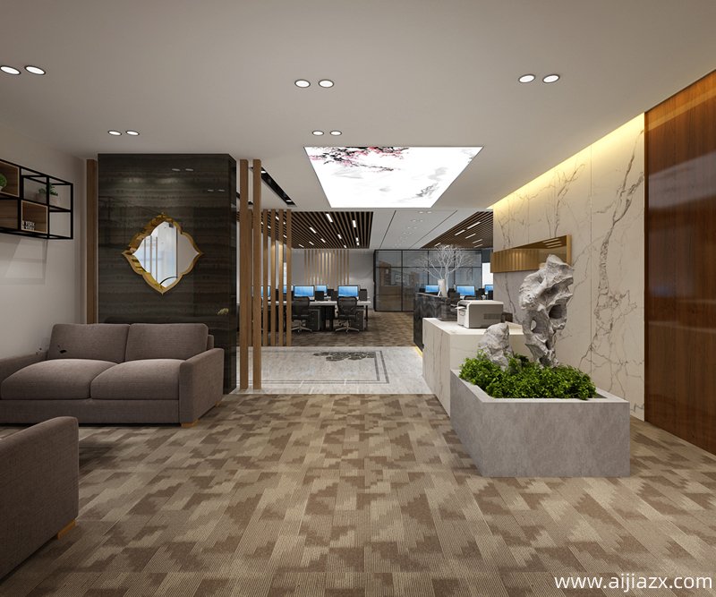 鄭州辦公室裝修,簡約和舒適怎么體現(xiàn)比較好?