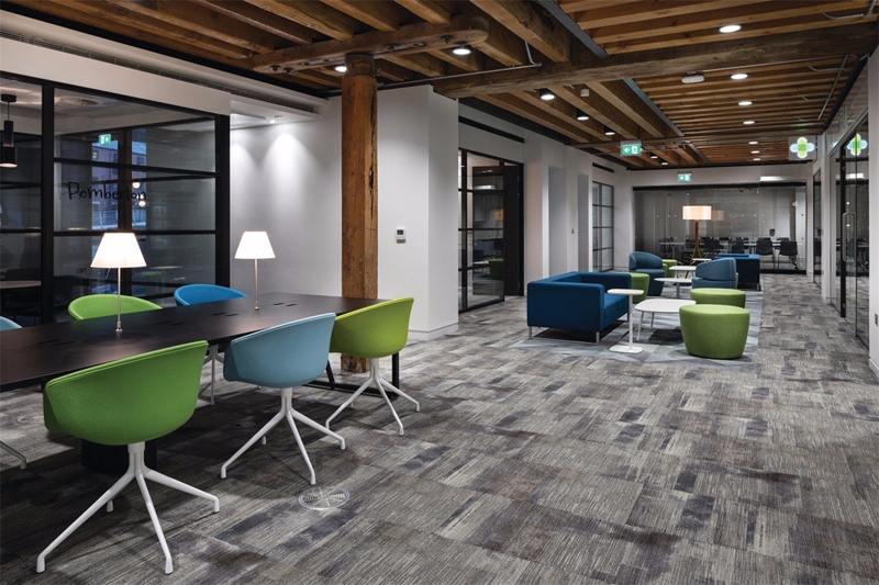 鄭州個性工業辦公室裝修設計該怎么搭配色彩呢？